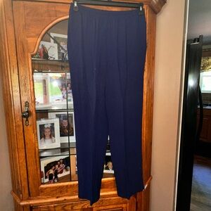 Large Pull On  Navy Women's Pants. With pockets.  MUST BE BUNDLED